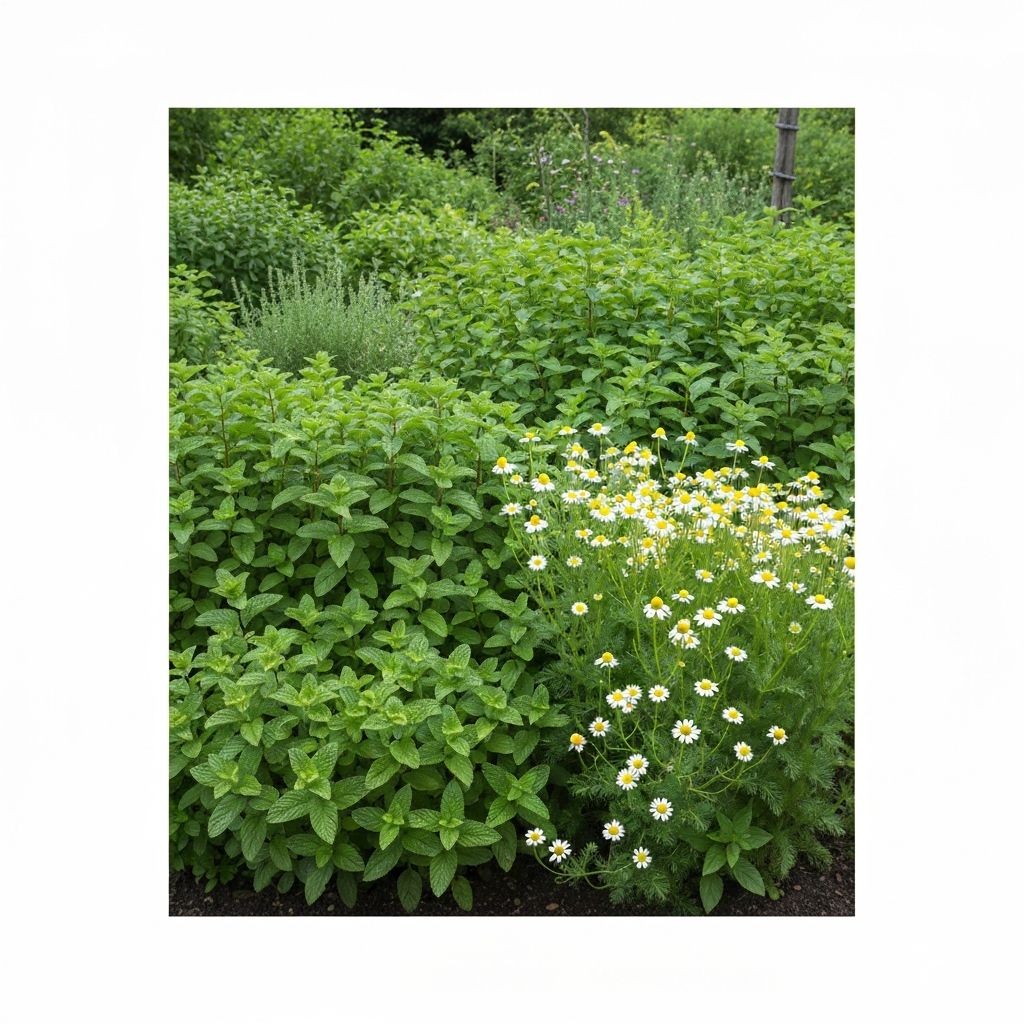 Medicinal herbs and botanical plants